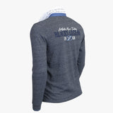 Polo Manches Longues Bleu Chiné A722PL06-BL8-S - Blacks Legend