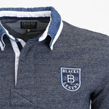 Polo Manches Longues Bleu Chiné A722PL06-BL8-S - Blacks Legend