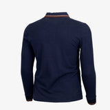 Polo Manches Longues Bleu Marine A722PL08-BL9-S - Blacks Legend