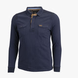 Polo Manches Longues City Bleu A722PL07-BL9-S - Blacks Legend