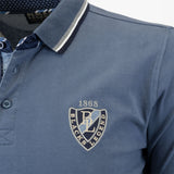 Polo Manches Longues City - Bleu A722PL02-BL6-M - Blacks Legend