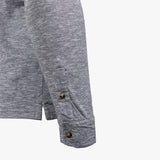 Polo Manches Longues Gris Chiné A612PL22-GR7-S - Blacks Legend