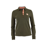 polo manches longues kaki A612PLW01-VE7-36#38965 - Blacks Legend