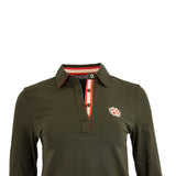 polo manches longues kaki A612PLW01-VE7-36#38965 - Blacks Legend