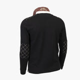 Polo Manches Longues Rugby Spirit A722PL05-NO9-S - Blacks Legend