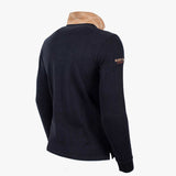 Polo Manches Longues Rugby Vintage A612PL16-NO9-S - Blacks Legend