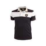 Polo noir et blanc Barbarians n°15 Blacks Legend