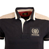 Polo noir "RCT Hall Of Fame" Blacks Legend (Zoom poitrine)