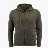 Sweat à capuche full-zip kaki A722SW02-VE8-S#45442 - Blacks Legend