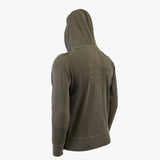 Sweat à capuche full-zip kaki A722SW02-VE8-S#45442 - Blacks Legend