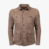 Veste Saharienne en Cuir A122VE03-MA3-M - Blacks Legend