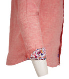 Chemise ml rose en lin