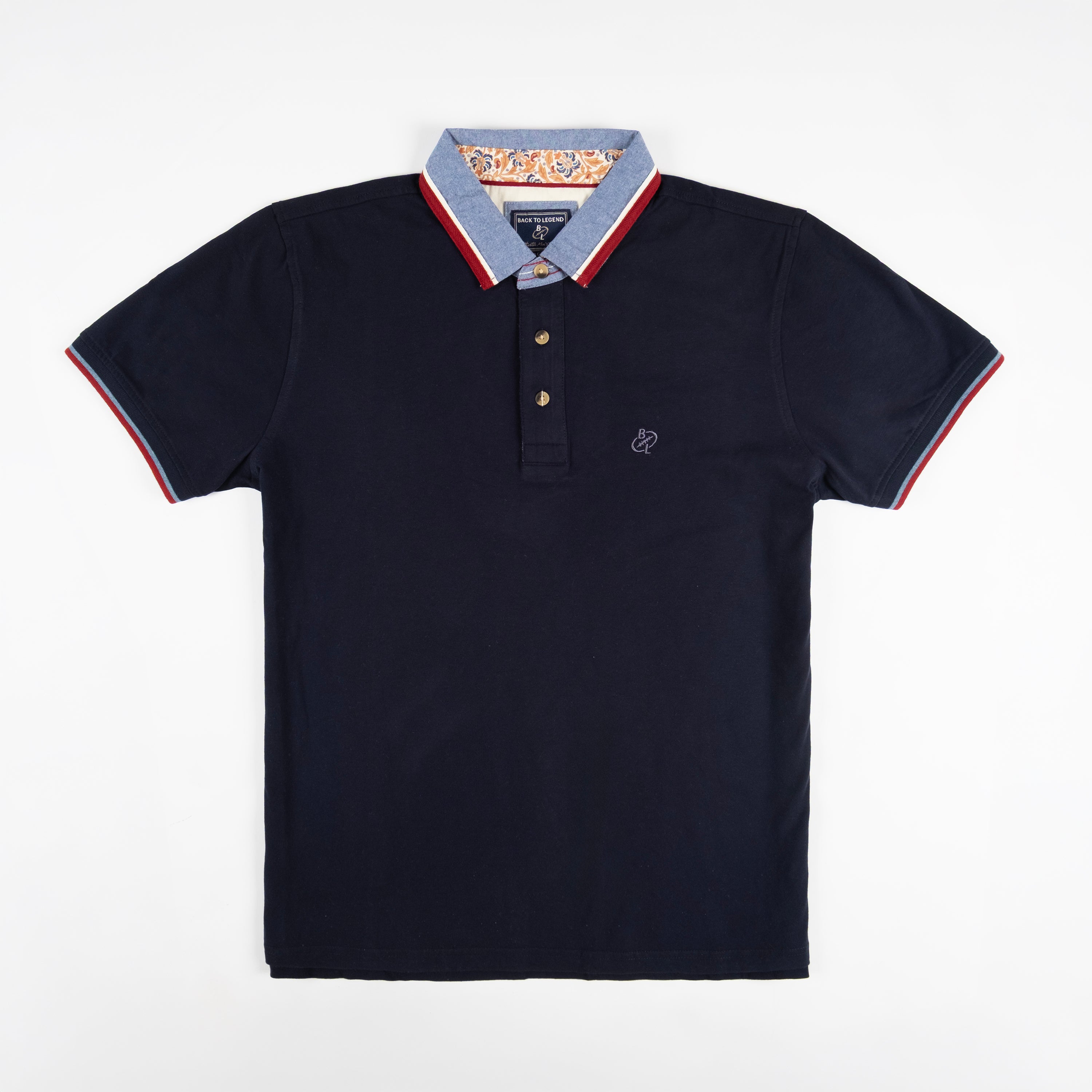 polo coach manches courtes navy
