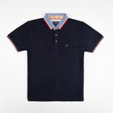 polo coach manches courtes navy