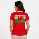 polo manches courtes red