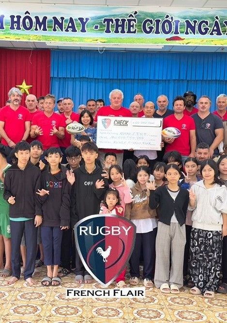 Blacks Legend soutient l'association Rugby French Flair