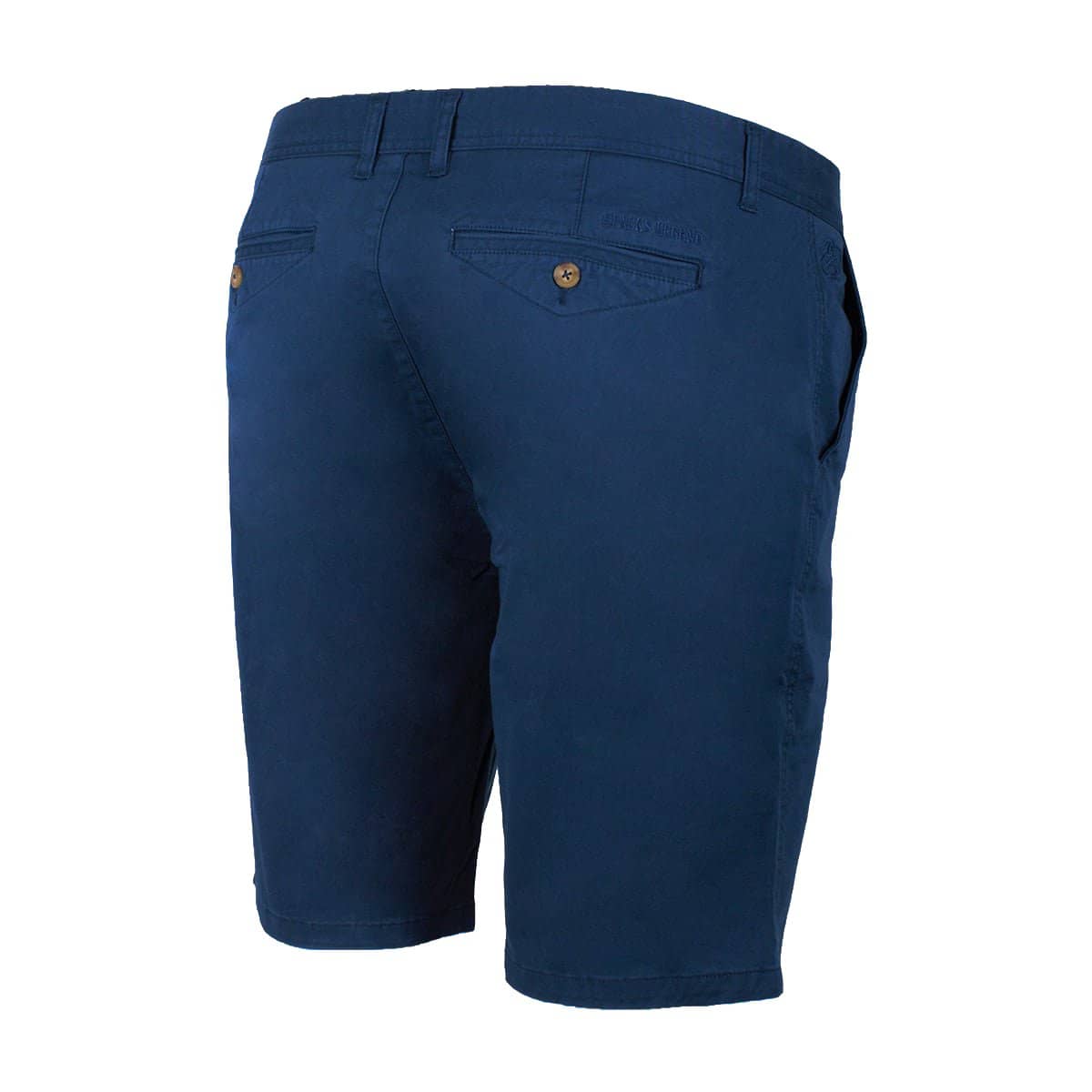 Bermuda chino bleu pour homme - Vue arrière