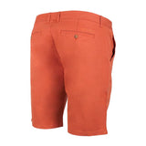 Bermuda chino orange pour homme - Vue arrière