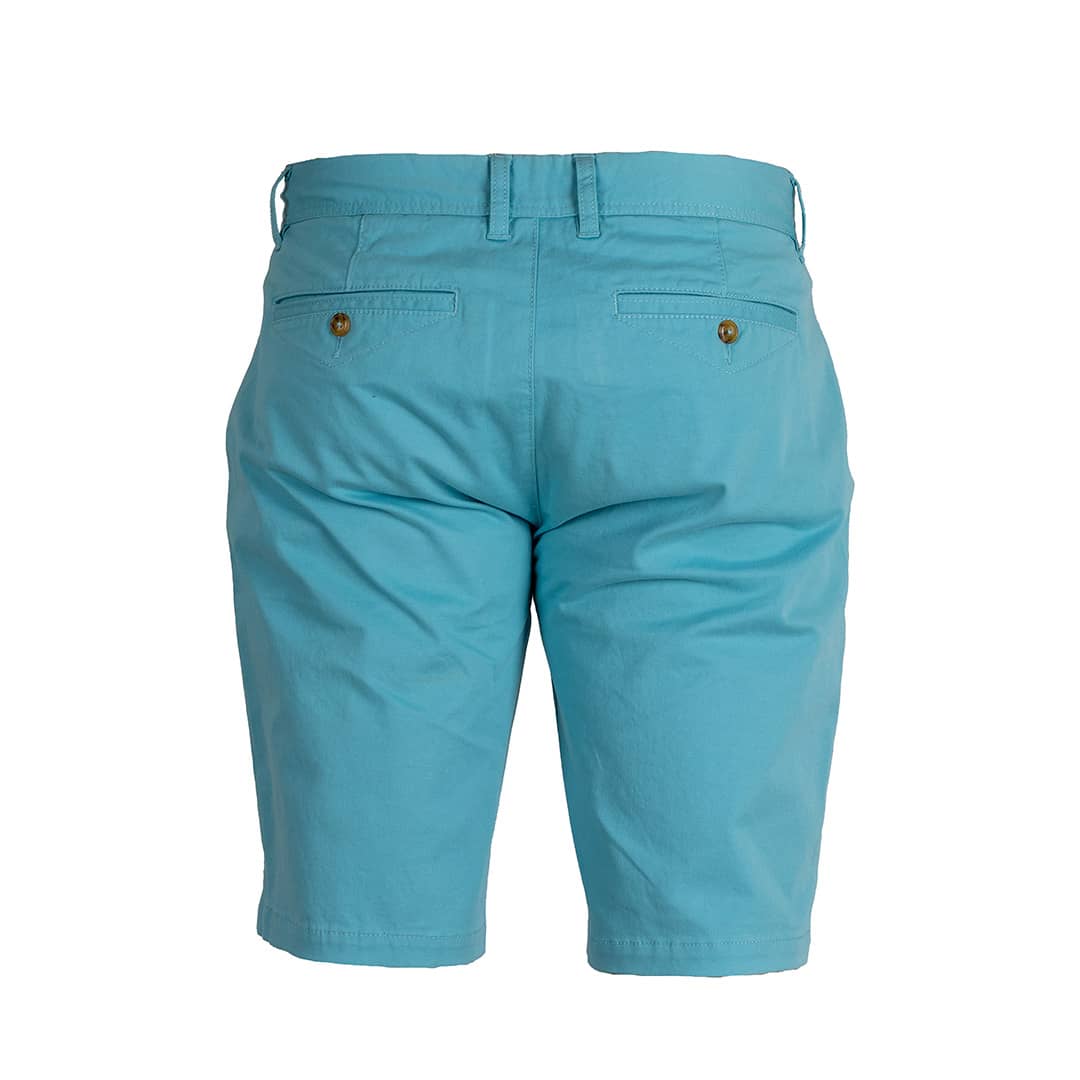 Bermuda chino turquoise pour homme Blacks Legend (vue arrière)