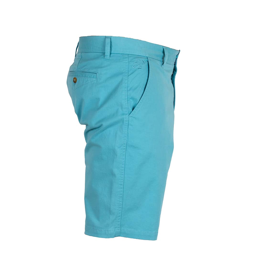 Bermuda chino turquoise pour homme Blacks Legend (vue de profil)