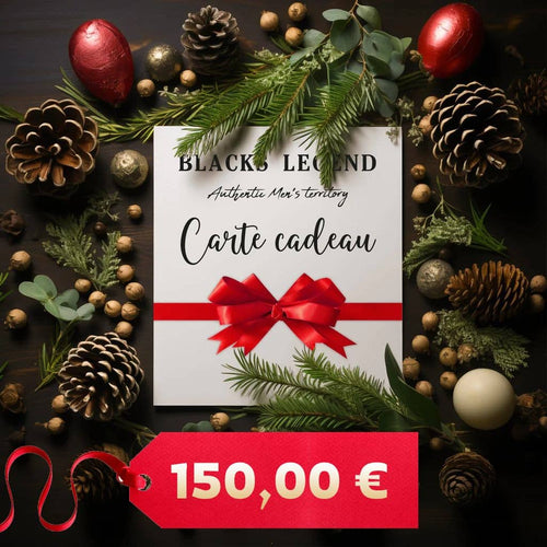 Carte cadaux Blacks Legend d'une valeur de 150 €