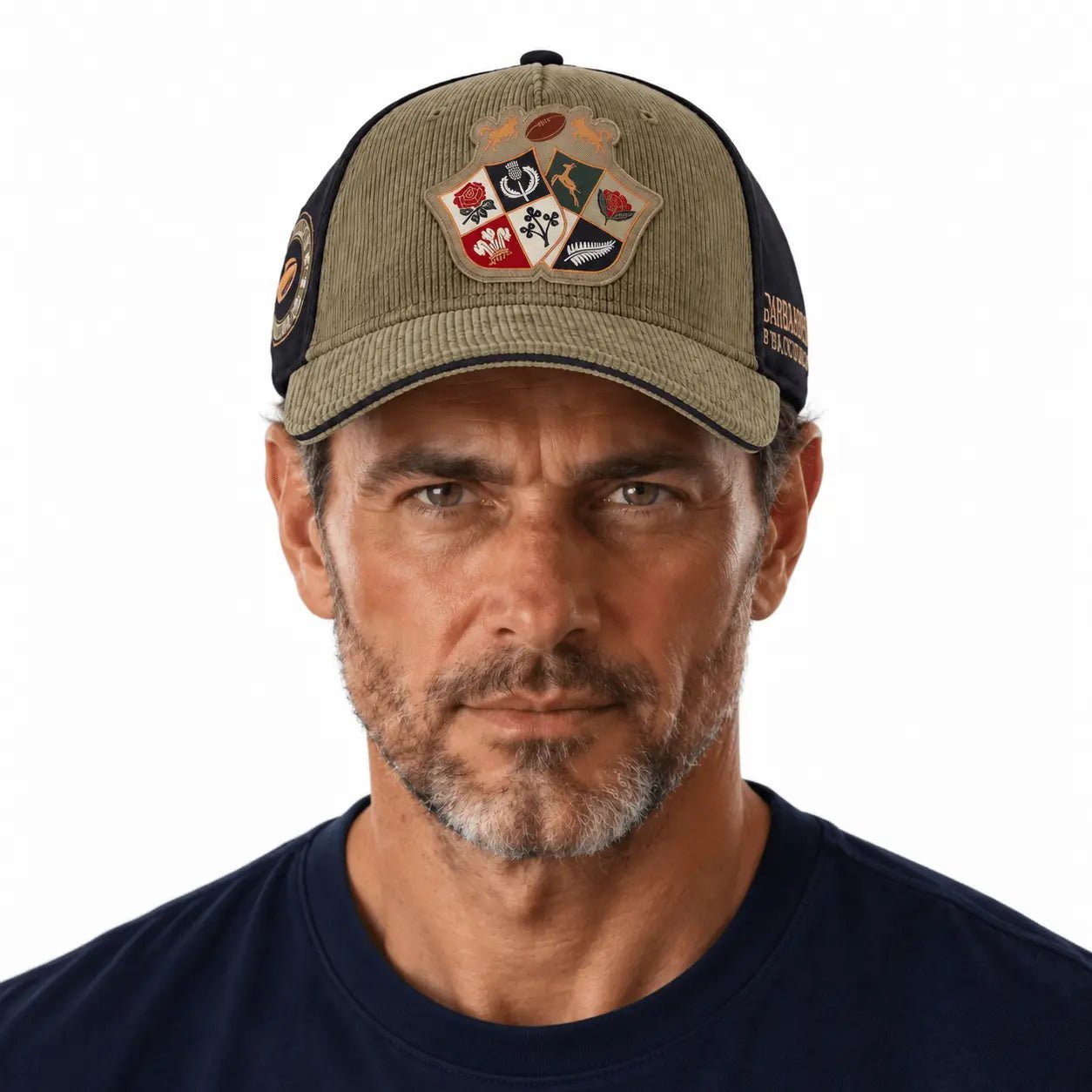 Casquette Barbarians bicolore en velours - BACK TO LEGEND