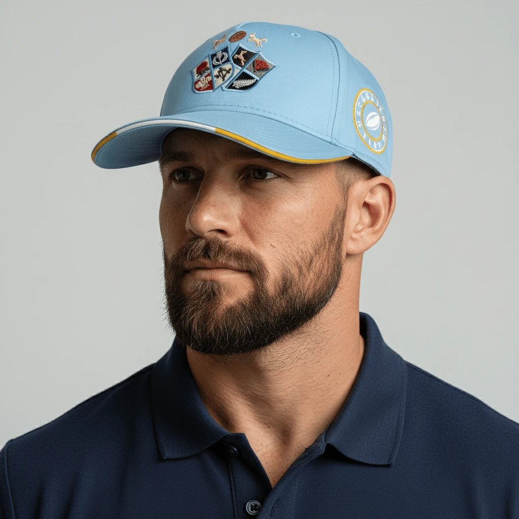 Casquette Barbarians bleu ciel Argentine BACK to LEGEND