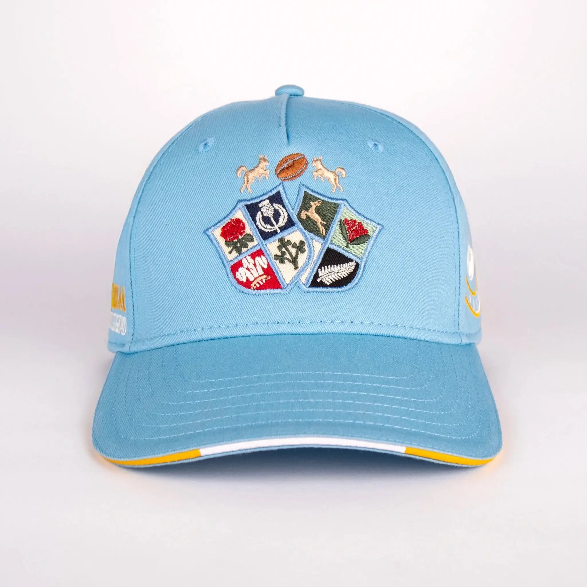 Casquette Barbarians bleu ciel Argentine BACK to LEGEND (vue de face)
