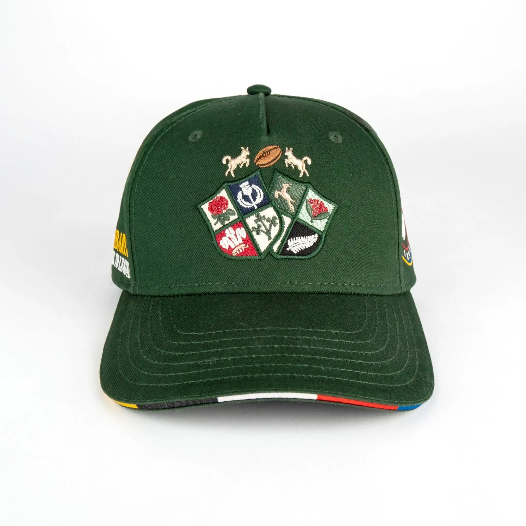 Casquette Barbarians kaki Afrique du Sud BACK to LEGEND (vue de face)