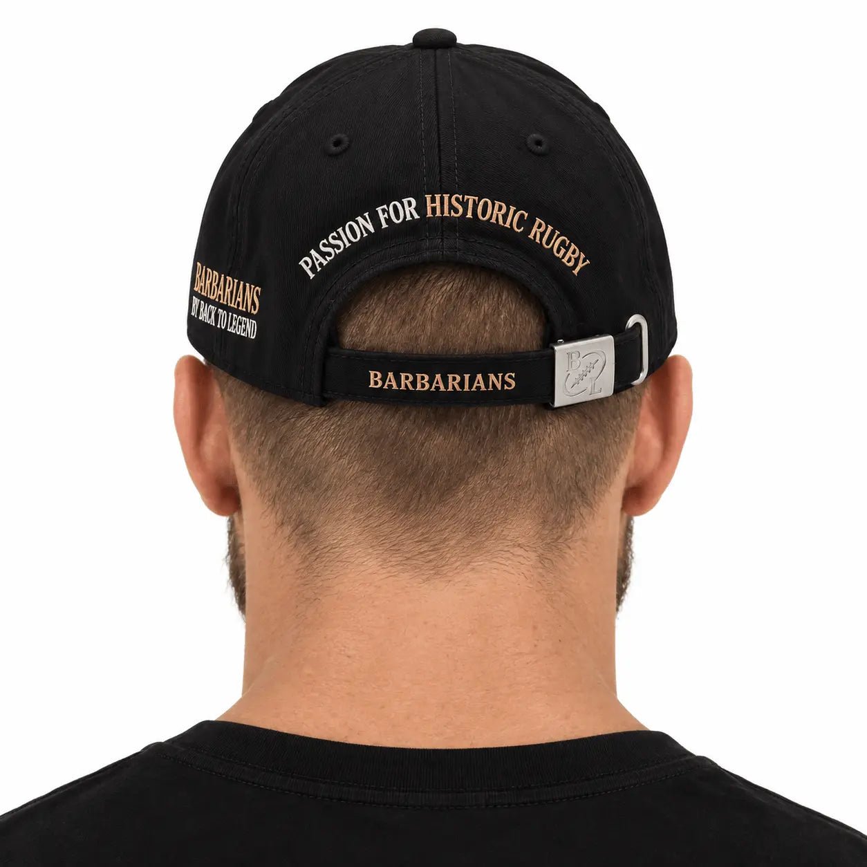 Casquette Barbarians noire en twill - BACK TO LEGEND