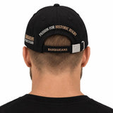 Casquette Barbarians noire en twill - BACK TO LEGEND