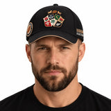 Casquette Barbarians noire en twill - BACK TO LEGEND