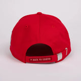 Casquette Barbarians rouge n°10 BACK TO LEGEND (vue de dos)