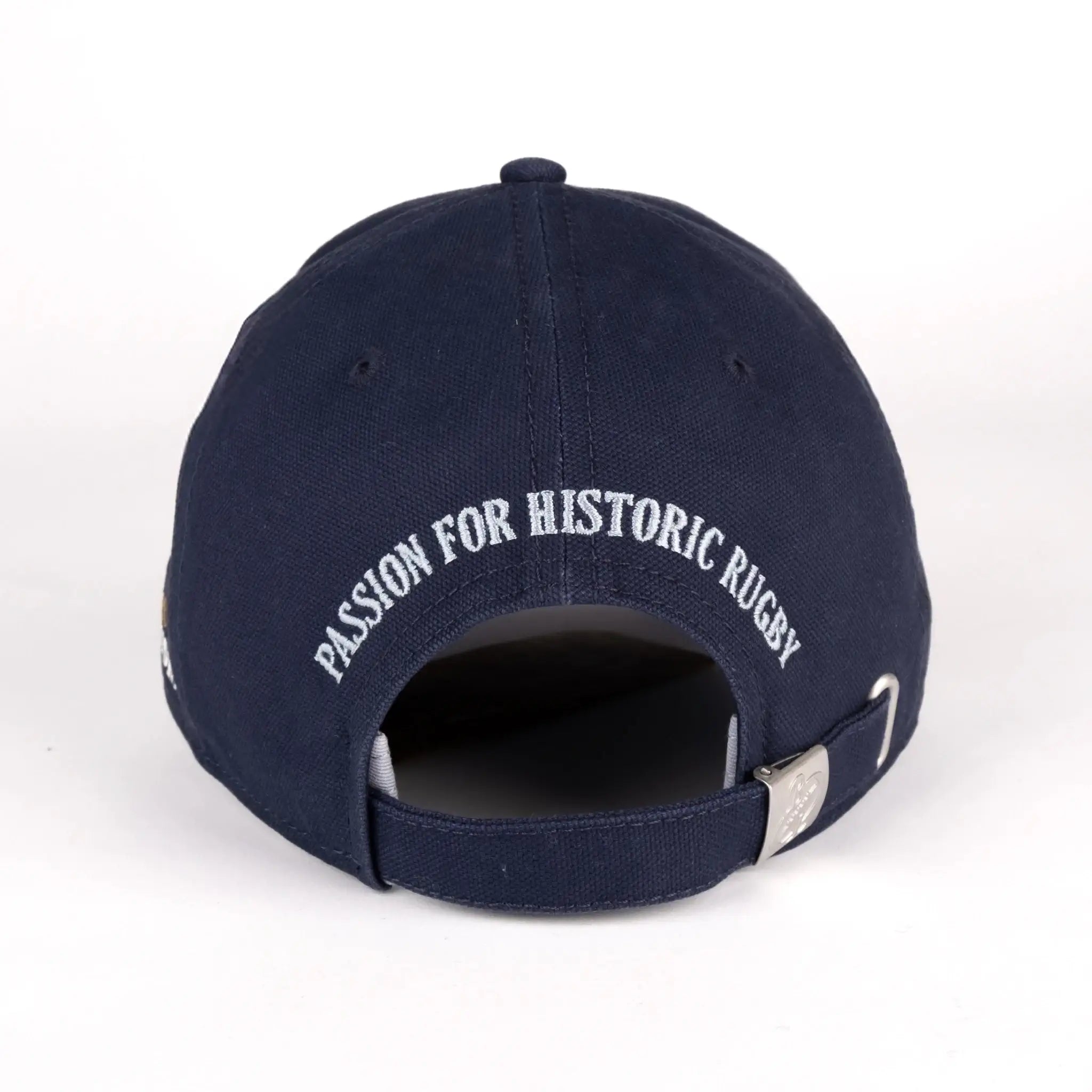 Casquette bleue en twill de coton BACK TO LEGEND (vue de la face arrière)