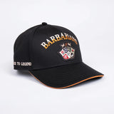 Casquette brodée Barbarians noire BACK TO LEGEND