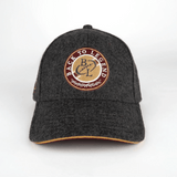 Casquette grise en feutrine pour homme  BACK TO LEGEND (vue de la face avant)
