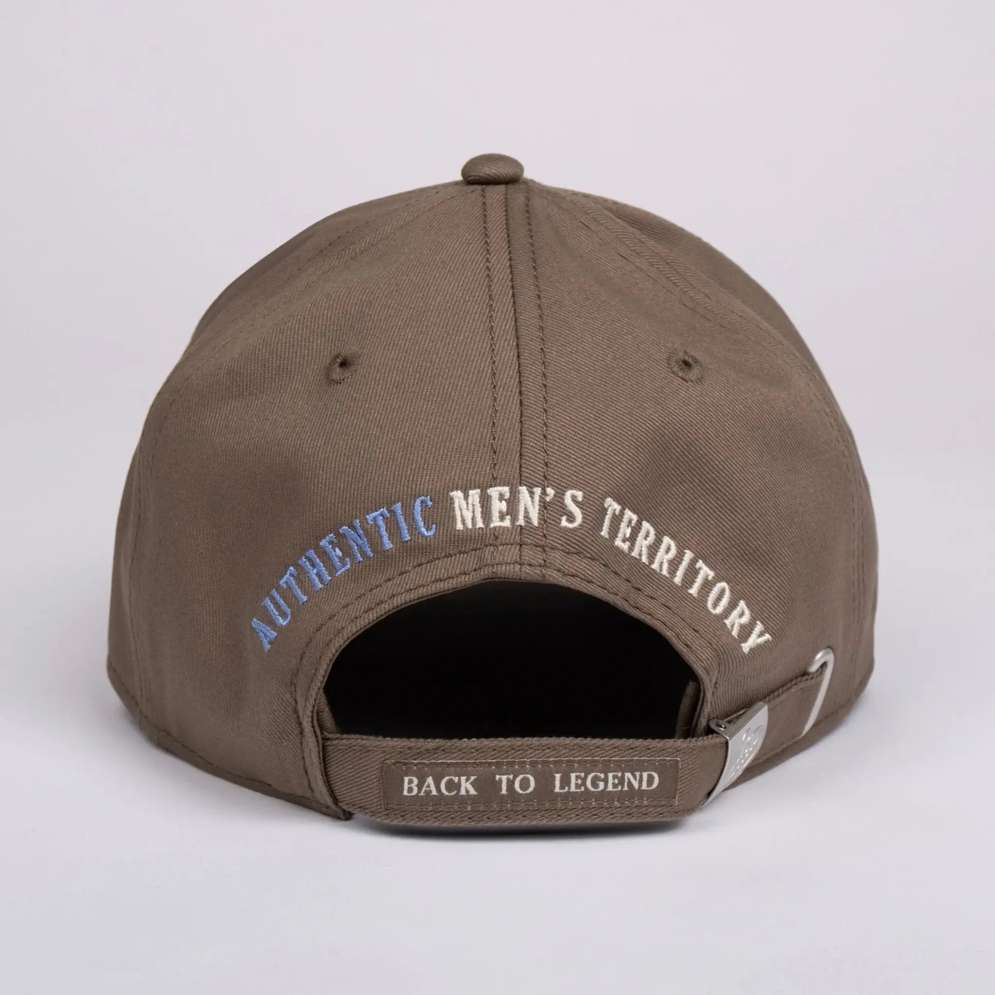 Casquette kaki signature BACK to LEGEND (vue de dos)