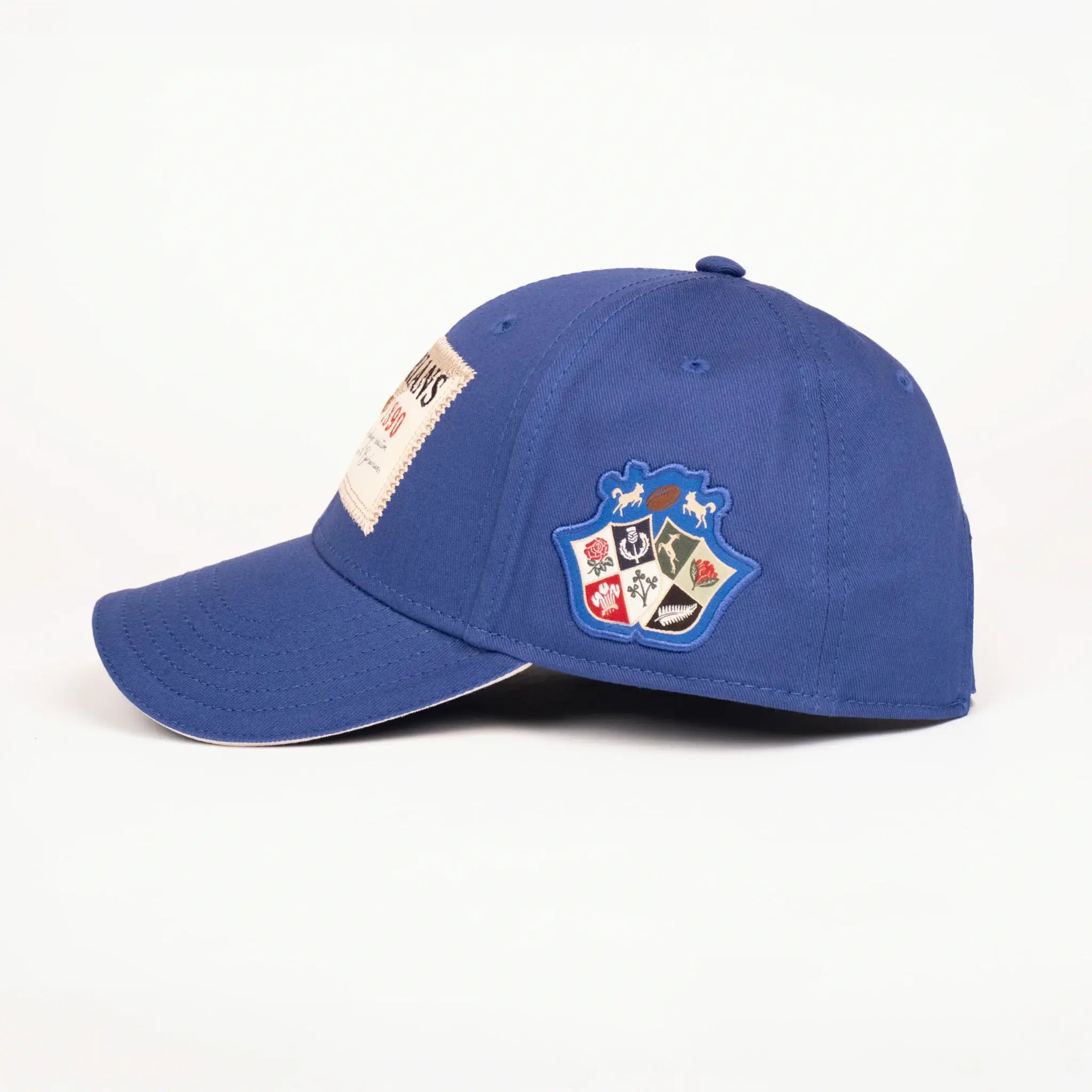 Casquette patch Barbarians bleu roi BACK TO LEGEND (vue de profil gauche)