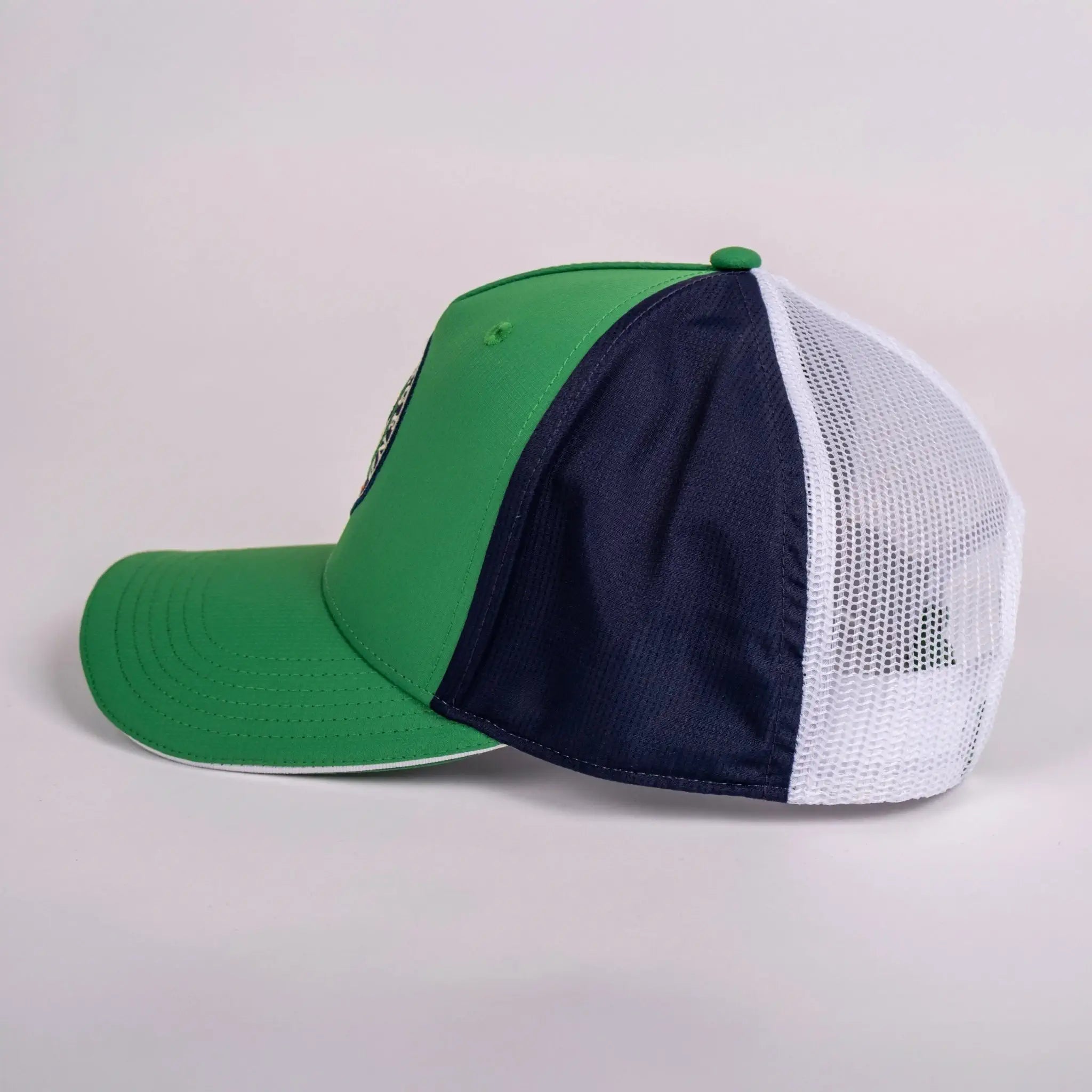 Casquette tricolore verte bleue et blanche BACK to LEGEND