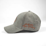 Casquette vert écume en velours pour homme BACK TO LEGEND (vue de profil gauche)