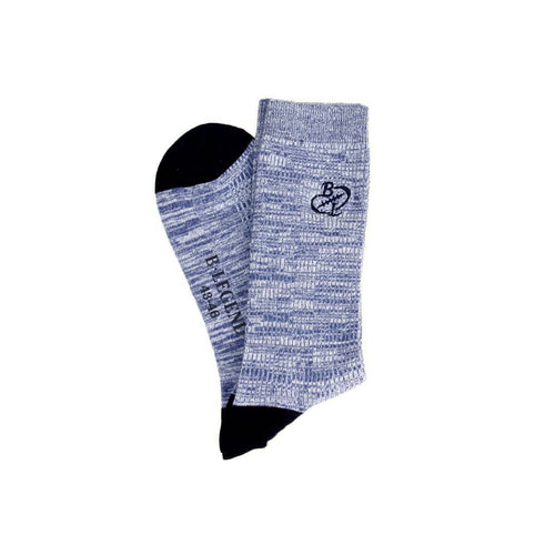 Chaussettes bleu ciel pour hommes élégants - Blacks Legend