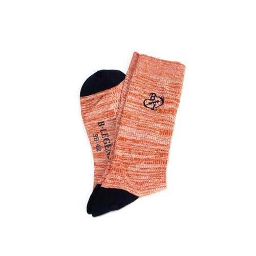 Chaussettes oranges pour hommes raffinés - Blacks Legend