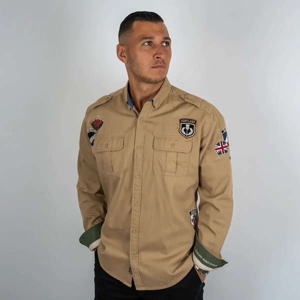 Chemise à manches longues aventuriers Barbarians