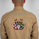 Chemise à manches longues aventuriers Barbarians (vue de dos)