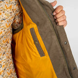 Doudoune sans manches bimatière marron  Back to Legend (doublure contrastée)