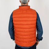 Doudoune sans manches orange BACK TO LEGEND (vue de dos)