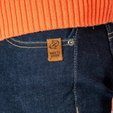 Jeans droit bleu brut 5 poches pour Homme BACK to LEGEND (zoom poche)