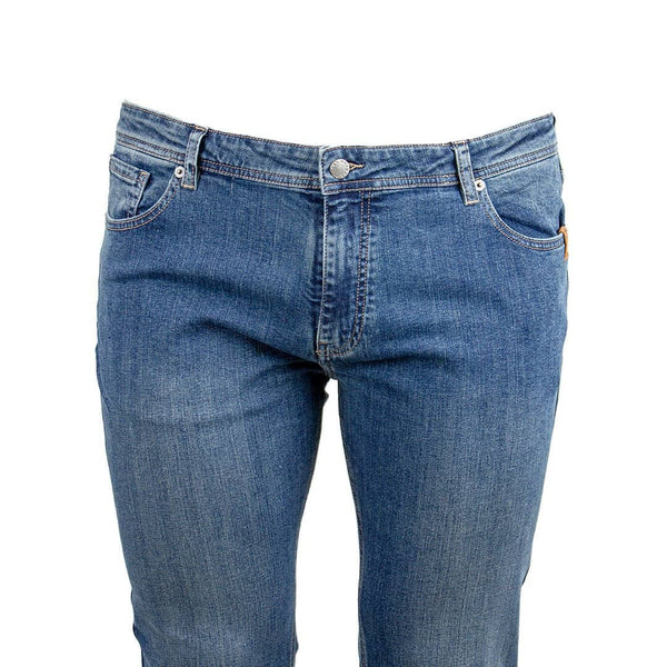 Jean Femme Gianfranco Ferre GF Bleu Délavé Jambe Droite US 29 (IT 43) - Neuf Sans étiquettes