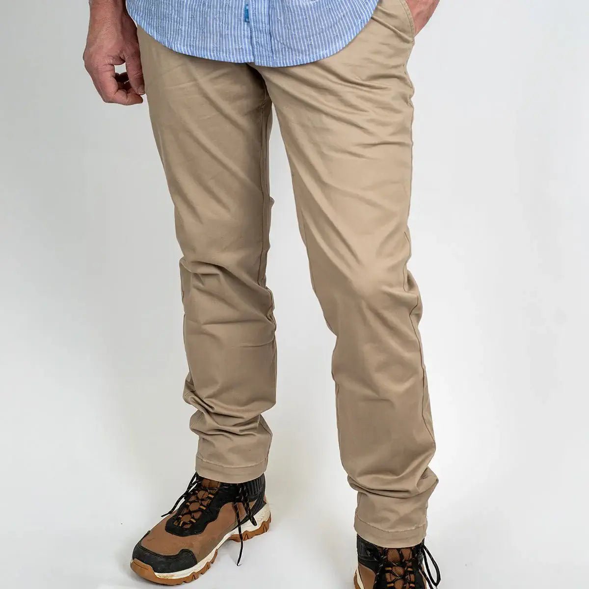 Pantalon chino beige pour homme BACK to LEGEND