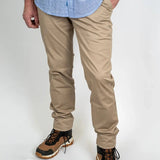 Pantalon chino beige pour homme BACK to LEGEND